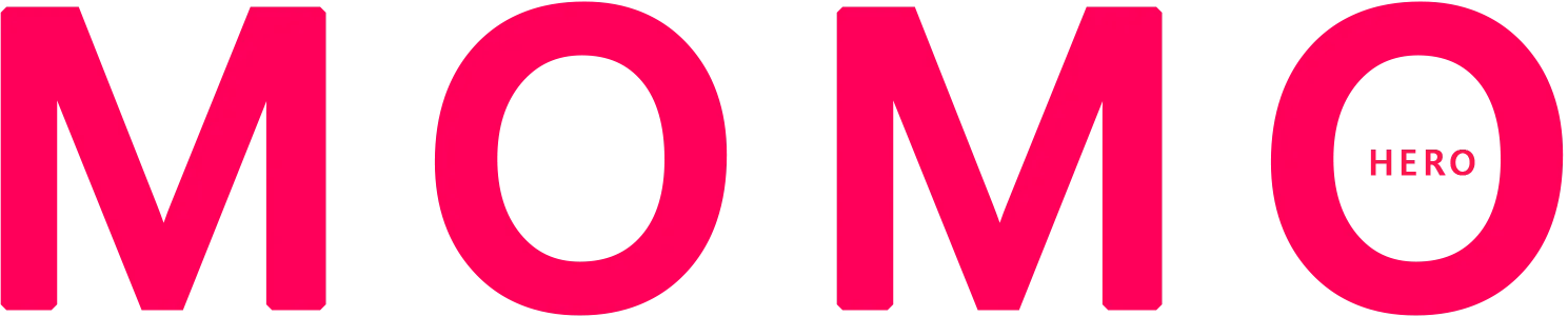 Momohero money models Pink Red Long
